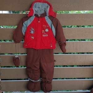 Peluche & Tartine Baby‎ Boy or girl snowsuit 18M